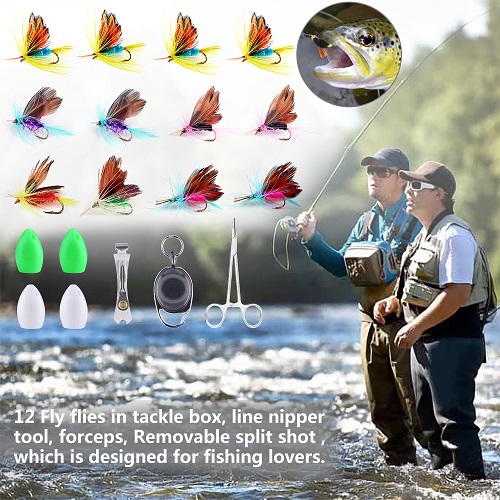 TOPFORT Fly Fishing Rod and Reel Combo